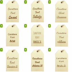 font-caratteri per bomboniera matrimonio originale e utile con bulbi da piantare personalizzabile