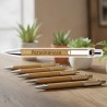 Eco-penna bamboo personalizzabile come gadget-regalo ecologico in bambu