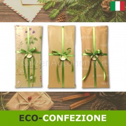 Eco-confezione regalo per tagliere rettangolare idea regalo bomboniere gadgets