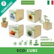 Eco-cubi made in Italy gadgets ecologico per ufficio-casa